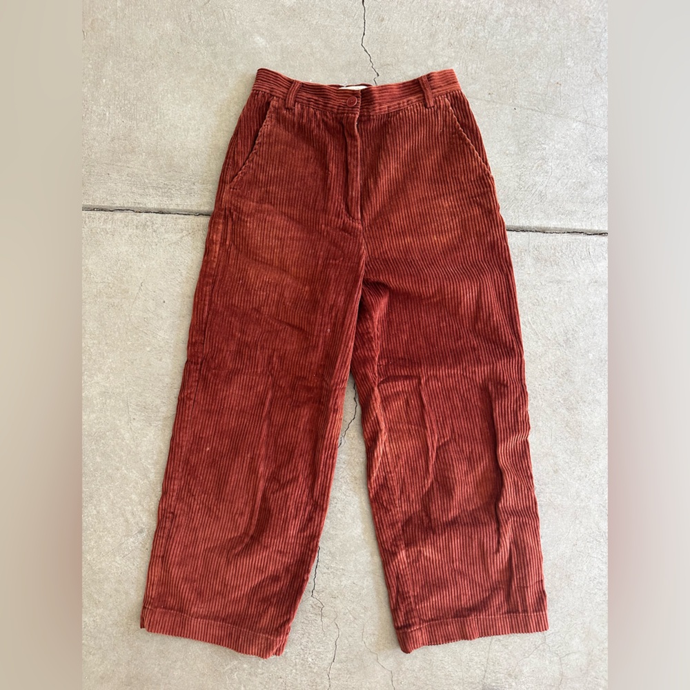Toast Corduroy Rust Pants